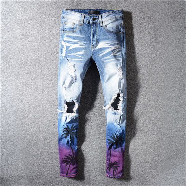 mens 2020 luxury designer clothes men designer pants mens designer jeans print army green destroyed mens slim denim straight jeans for men, Blue
mens 2020 luxury designer clothes men designer pants mens designer jeans print army green destroyed mens slim denim straight jeans for men, Blue