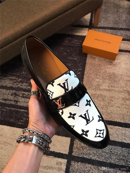 19fw luxury italian casual men formal shoes fashion leather male zapatos hombre vest dress platform leisure wedding lace flats yecq5, Black
19fw luxury italian casual men formal shoes fashion leather male zapatos hombre vest dress platform leisure wedding lace flats yecq5, Black