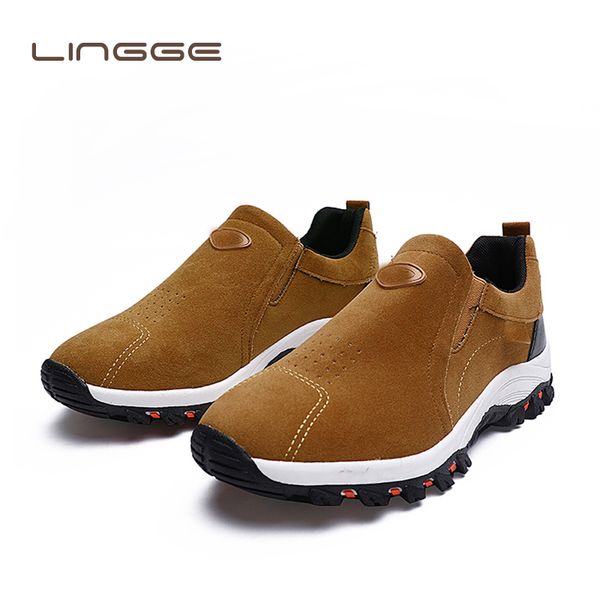 lingge casual climbing men shoes 2019 new men loafers anti sliding fashion male breathable vintage style outdoor shoes, Black
lingge casual climbing men shoes 2019 new men loafers anti sliding fashion male breathable vintage style outdoor shoes, Black