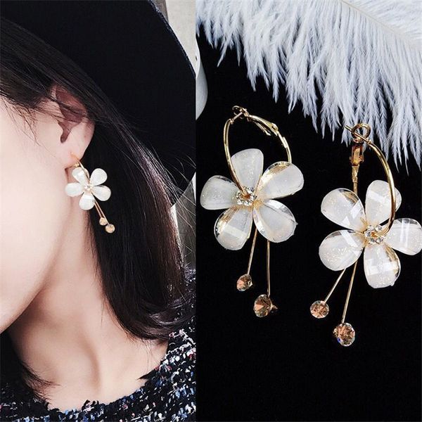 hoop & huggie sexemara design fashion trendy stylish fabric flower crystal gold color circle pendientes hoops earrings female jewelry gift, Golden;silver
hoop & huggie sexemara design fashion trendy stylish fabric flower crystal gold color circle pendientes hoops earrings female jewelry gift, Golden;silver