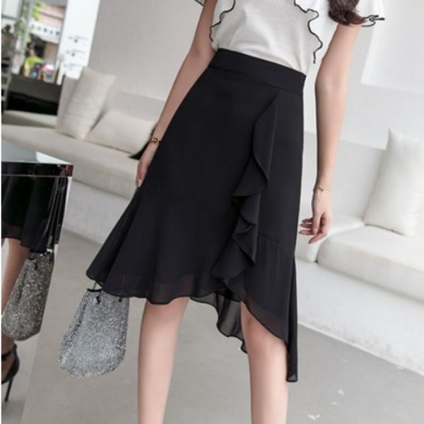 dot printing ruffles skirt women beach summer skirts asymmetric 2020 high waist streetwear midi jupe femme plus size aq447, Black
dot printing ruffles skirt women beach summer skirts asymmetric 2020 high waist streetwear midi jupe femme plus size aq447, Black