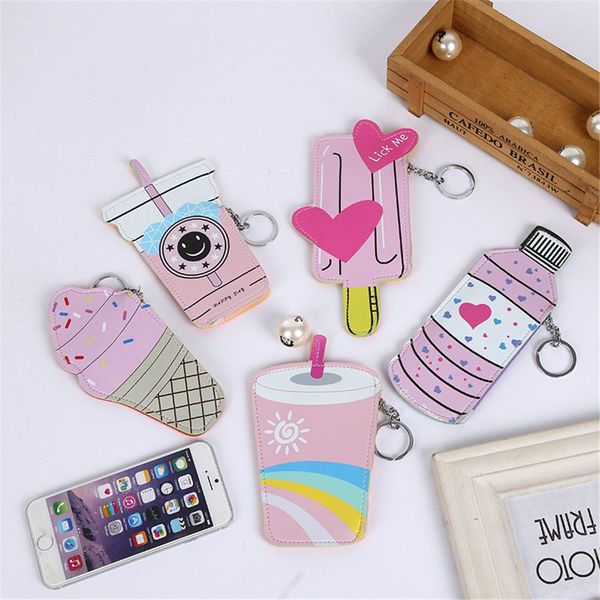 iskybob lolita style kawaii pu leather coin purse square cute bottle drink ice cream pattern coin money wallets & holders 1 pc, Red;black
iskybob lolita style kawaii pu leather coin purse square cute bottle drink ice cream pattern coin money wallets & holders 1 pc, Red;black