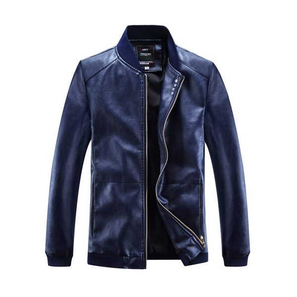 pu jackets casual stand collar mens pu leather jacket 2018 fashion pocket motorcycle leather jacket men slim fit, Black
pu jackets casual stand collar mens pu leather jacket 2018 fashion pocket motorcycle leather jacket men slim fit, Black