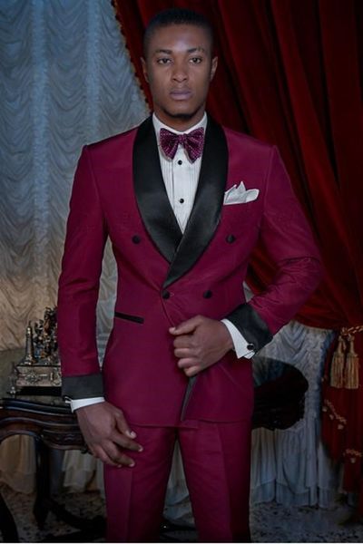 classic shawl lapel wedding tuxedos slim fit suits for men groomsmen suit two pieces prom formal suits (jacket+pants+tie) w125, Black;gray 
classic shawl lapel wedding tuxedos slim fit suits for men groomsmen suit two pieces prom formal suits (jacket+pants+tie) w125, Black;gray