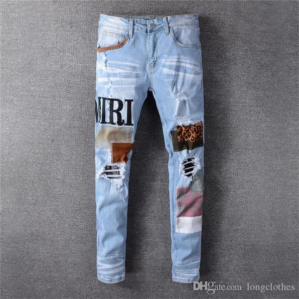 new arrival mens designer jeans retro hip hop biker men jeans camouflage pattern men pants blue size pants
new arrival mens designer jeans retro hip hop biker men jeans camouflage pattern men pants blue size pants