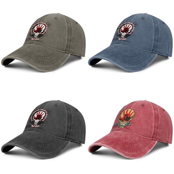 five finger death punch skull mens and womens trucker denim cap cool designer golf classicsports fashion baseball uniquecute hats band, Blue;gray 
five finger death punch skull mens and womens trucker denim cap cool designer golf classicsports fashion baseball uniquecute hats band, Blue;gray
