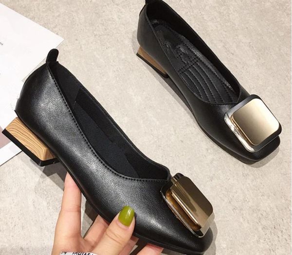 2020 spring and autumn with new style fashion low heel square head women's shoes @mqwbh756, Black
2020 spring and autumn with new style fashion low heel square head women's shoes @mqwbh756, Black