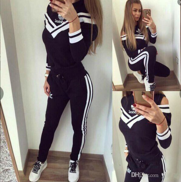 2019 neo women sportswear hoodies print sweatshirt + pants two-piece set women jogging sport suit for yoga wear, Gray
2019 neo women sportswear hoodies print sweatshirt + pants two-piece set women jogging sport suit for yoga wear, Gray