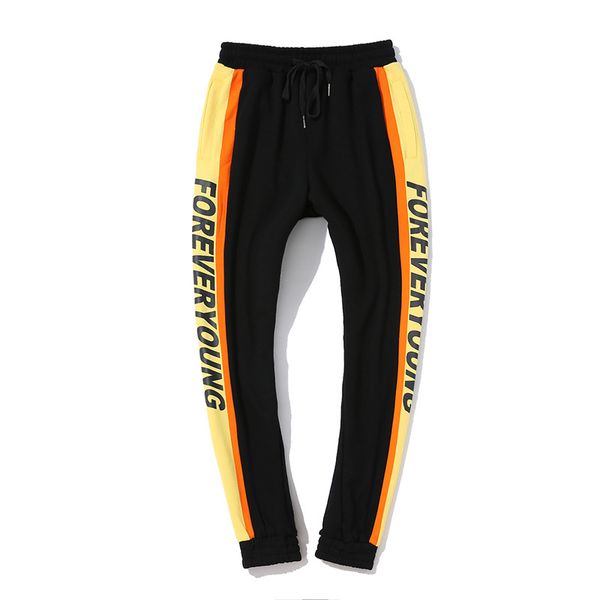 Mens Designer Jogger Pants Forever Young Letter Printe Striped Casual Pencil Sweat Pants High Fashion Homme Joggers
Mens Designer Jogger Pants Forever Young Letter Printe Striped Casual Pencil Sweat Pants High Fashion Homme Joggers