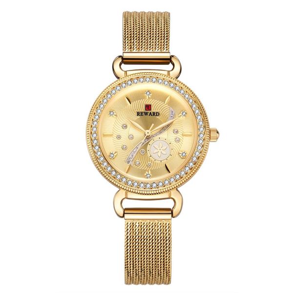 reward women fashion luxury rhinestone quartz watch ladies waterproof stainless steel bracelet watches, Slivery;brown
reward women fashion luxury rhinestone quartz watch ladies waterproof stainless steel bracelet watches, Slivery;brown