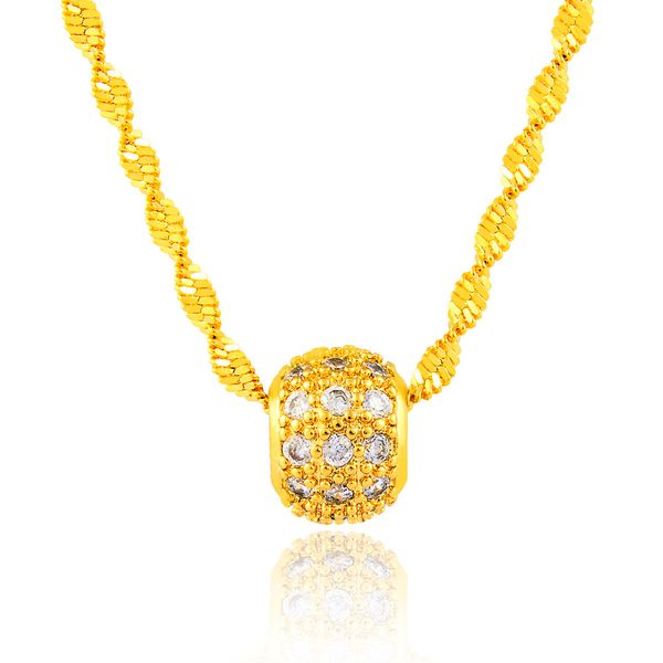 new fashion 24k gold necklaces pendants women crystal charm bridal wedding jewelry transfer beads pendant necklace jewelry, Silver
new fashion 24k gold necklaces pendants women crystal charm bridal wedding jewelry transfer beads pendant necklace jewelry, Silver