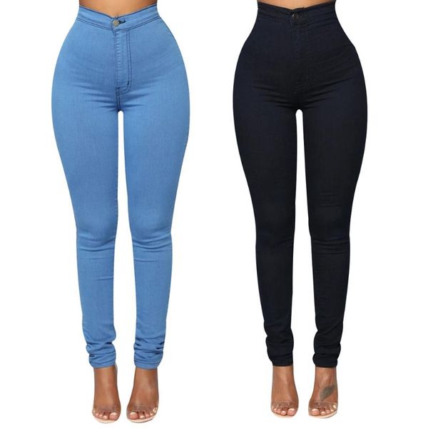 spring/autumn/winter women stretch button-down solid color slim simple pants fashion casual wild long jeans sale, Black;white
spring/autumn/winter women stretch button-down solid color slim simple pants fashion casual wild long jeans sale, Black;white