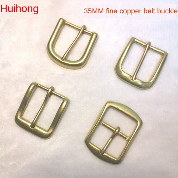 35mm pure copper accessory belt solid brass pin buckle men's belt buckle luggage hardware accessories, Slivery;black
35mm pure copper accessory belt solid brass pin buckle men's belt buckle luggage hardware accessories, Slivery;black