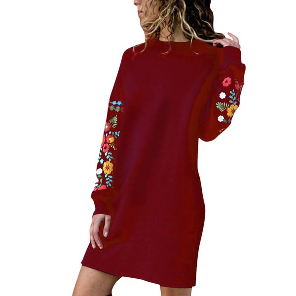 heflashor мода осень зима свободные dress женщины печатных свитер с длинными рукавами dress 2018 женская одежда vestido женский, Black;gray
heflashor мода осень зима свободные dress женщины печатных свитер с длинными рукавами dress 2018 женская одежда vestido женский, Black;gray