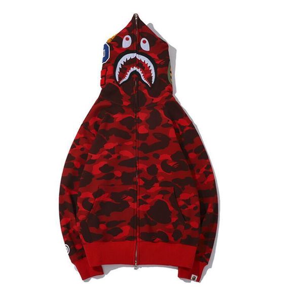 new men's clothes hoodies jacket red camouflage shark print men fashion cotton hooded sportswear inner fleece hoody sweatshirt coat, Black
new men's clothes hoodies jacket red camouflage shark print men fashion cotton hooded sportswear inner fleece hoody sweatshirt coat, Black