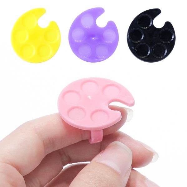 1pcs mixing polish uv gel palette board ring nail manicure drawing paint holder storage multi-grids plate nail art palette tool
1pcs mixing polish uv gel palette board ring nail manicure drawing paint holder storage multi-grids plate nail art palette tool