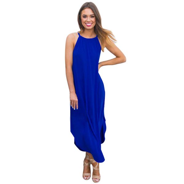 2018 dress female fashion women loose summer beach gallus sleevesless evening party long dress summer style clothing vestidos, Black;gray
2018 dress female fashion women loose summer beach gallus sleevesless evening party long dress summer style clothing vestidos, Black;gray