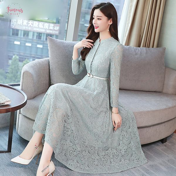 winter plus size vintage elegant midi dresses women lace bodycon black maxi dress party long sleeve vestidos, Black;gray
winter plus size vintage elegant midi dresses women lace bodycon black maxi dress party long sleeve vestidos, Black;gray