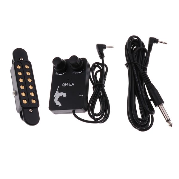 finest guitars sound hole pickup tuner 6.35mm cable for acoustic/wood guitar black
finest guitars sound hole pickup tuner 6.35mm cable for acoustic/wood guitar black