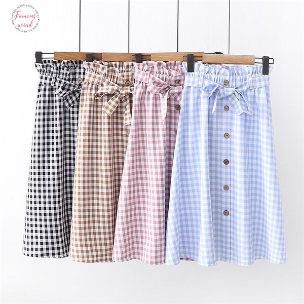 korean slim fashion plaid skirt women for summer 2019 slim lace a line up bow midi women skirt female autumn faldas largas, Black
korean slim fashion plaid skirt women for summer 2019 slim lace a line up bow midi women skirt female autumn faldas largas, Black