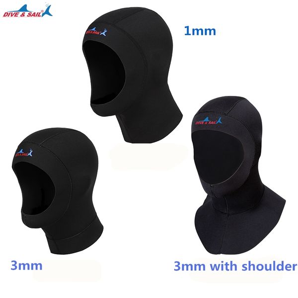 dive&sail 3mm neoprene diving cap snorkeling swimming hat hood neck cover winter swim keep warm scuba surfing face mask black
dive&sail 3mm neoprene diving cap snorkeling swimming hat hood neck cover winter swim keep warm scuba surfing face mask black