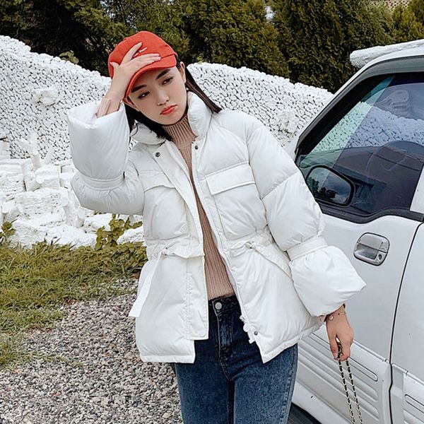 women's down jacket warm bread coats loose soild cotton padded jacket ourterwear casual parka 2019 winter new fashion, Black
women's down jacket warm bread coats loose soild cotton padded jacket ourterwear casual parka 2019 winter new fashion, Black