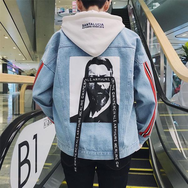zogaa 2019 autumn men's denim jackets cowboy fashion print pattern coat casual teens hip hop bomber jackets hombre loose outwear, Black;brown
zogaa 2019 autumn men's denim jackets cowboy fashion print pattern coat casual teens hip hop bomber jackets hombre loose outwear, Black;brown