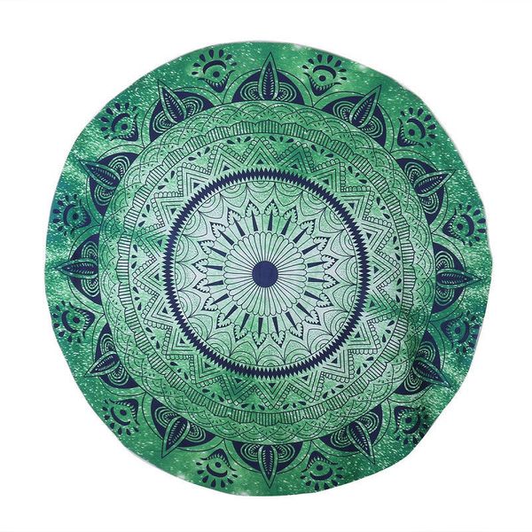 indian round tapestry wall hanging throw towel beach yoga mat decor