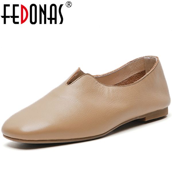 fedonas concise women genuine leather pumps round toe thick heels pumps spring summer casual shoes concise sweet shoes woman, Black
fedonas concise women genuine leather pumps round toe thick heels pumps spring summer casual shoes concise sweet shoes woman, Black