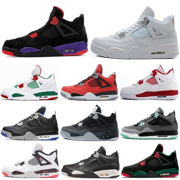 Air Retro Jordan 4s 4 Men Basketball Shoes Bred Cool Grey What the LASER Black Gum Mens Trainers Athletic Sports Sneakers 7-13
Air Retro Jordan 4s 4 Men Basketball Shoes Bred Cool Grey What the LASER Black Gum Mens Trainers Athletic Sports Sneakers 7-13