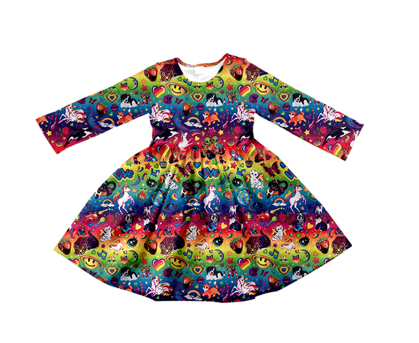 autumn long-sleeved girls dresses lisa fashion prints increase children's dresses boutique girls Â, Red;yellow
autumn long-sleeved girls dresses lisa fashion prints increase children's dresses boutique girls Â, Red;yellow