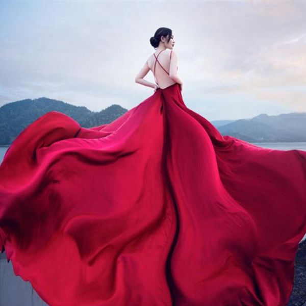 dark red straps back evening dress 2020 elegant satin evening gown long train formal abiye prom party dress vestido longo festa, Black;red
dark red straps back evening dress 2020 elegant satin evening gown long train formal abiye prom party dress vestido longo festa, Black;red