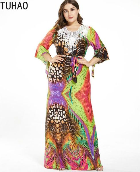 tuhao 2020 spring summer mother mom print dress women party plus size 7xl 6xl 5xl bohemian maxi long dresses dresses wm03, Black;gray 
tuhao 2020 spring summer mother mom print dress women party plus size 7xl 6xl 5xl bohemian maxi long dresses dresses wm03, Black;gray