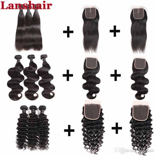 бразильский virgin human пучки волос с 2pcs шнурок закрытия 3 расслоения с 2pcs 4x4 кружева закрытия straight тела глубокой волна утки волос, Black
бразильский virgin human пучки волос с 2pcs шнурок закрытия 3 расслоения с 2pcs 4x4 кружева закрытия straight тела глубокой волна утки волос, Black