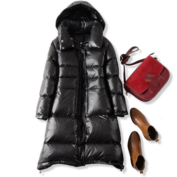 white duck coat 2019 women black winter jacket long thick coat for women hooded down parka warm female clothes waterproof
white duck coat 2019 women black winter jacket long thick coat for women hooded down parka warm female clothes waterproof