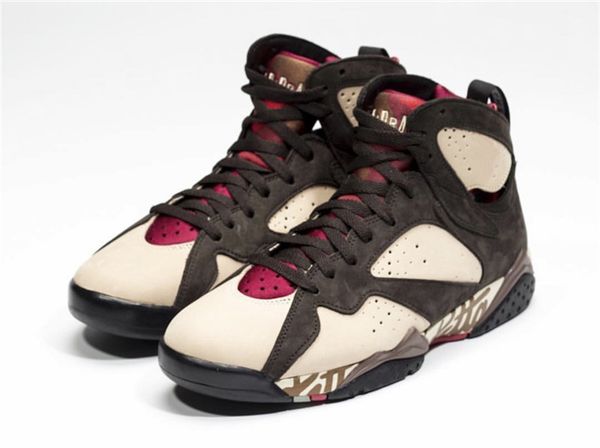 2019 patta x 7 og sp basketball shoes tough red-velvet brown crimson at3375-200 shimmer 7s men sports sneakers with box, White;red
2019 patta x 7 og sp basketball shoes tough red-velvet brown crimson at3375-200 shimmer 7s men sports sneakers with box, White;red
