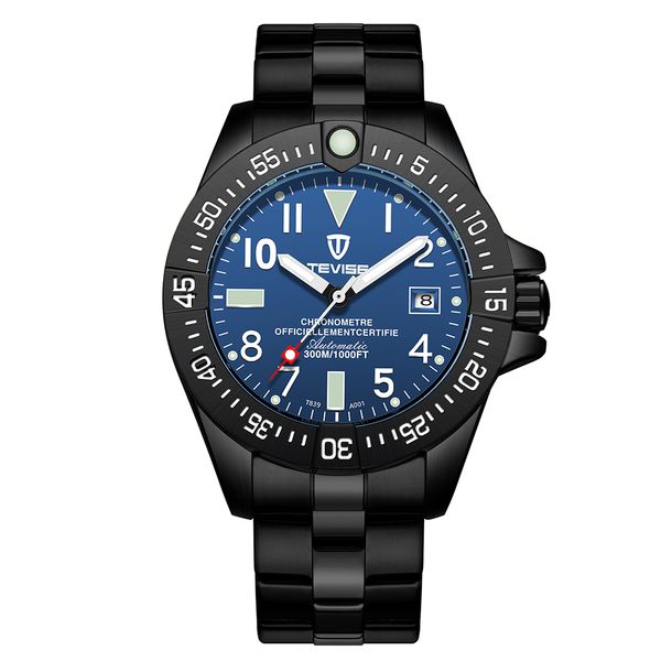 tevise t839a business men automatic mechanical watch calendar time display fashion casual luminous hands 3atm male wristwatch, Slivery;brown
tevise t839a business men automatic mechanical watch calendar time display fashion casual luminous hands 3atm male wristwatch, Slivery;brown