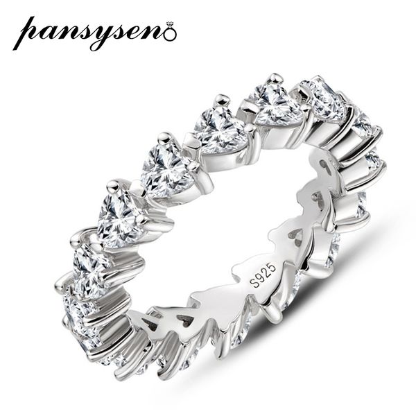 cluster rings pansysen charms 4x4mm heart design wedding engagement for women diamond genuine silver 925 fine jewelry ring gifts, Golden;silver
cluster rings pansysen charms 4x4mm heart design wedding engagement for women diamond genuine silver 925 fine jewelry ring gifts, Golden;silver