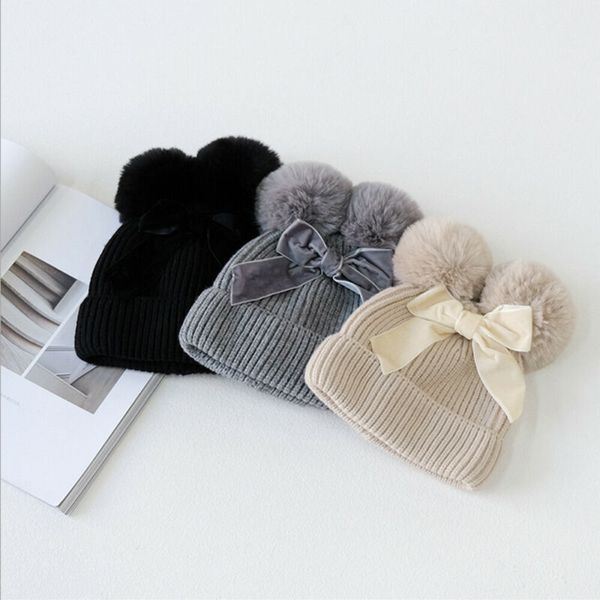 imcute cute new kids baby girl boy infant winter stuff double pompom balls winter warm crochet knit thicker beanie cap hat, Yellow
imcute cute new kids baby girl boy infant winter stuff double pompom balls winter warm crochet knit thicker beanie cap hat, Yellow