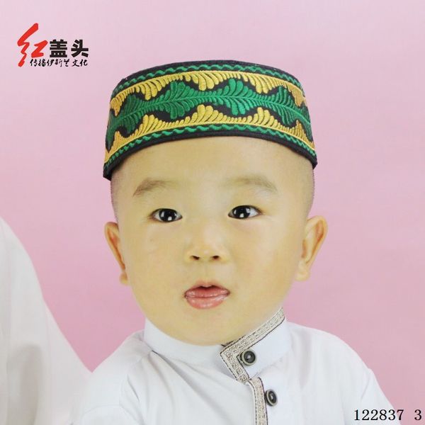 islamic muslim kids boys pray embroidery round hat caps size 50-53 embroidery muslim children's prayer cap boy hat, Red
islamic muslim kids boys pray embroidery round hat caps size 50-53 embroidery muslim children's prayer cap boy hat, Red