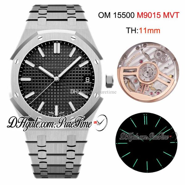omf v2 41mm 15500 miyota 9015 автоматическая мужские часы черный текстурированный циферблат браслет палка маркеры из нержавеющей стали лучше, Slivery;brown
omf v2 41mm 15500 miyota 9015 автоматическая мужские часы черный текстурированный циферблат браслет палка маркеры из нержавеющей стали лучше, Slivery;brown