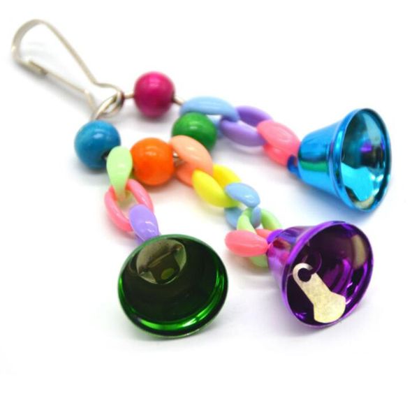 garden colorful beads bells parrot toys suspension hanging bridge chain pet bird parrot chew swing toys bird cage home decoration tools
garden colorful beads bells parrot toys suspension hanging bridge chain pet bird parrot chew swing toys bird cage home decoration tools