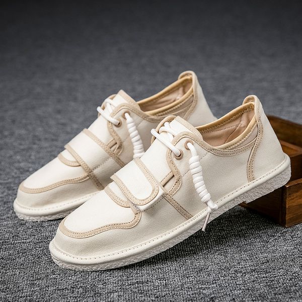 2020 summer new harajuku style canvas velcro ugly cute men's shoes trend street shooting casual sports personality shoes, Black
2020 summer new harajuku style canvas velcro ugly cute men's shoes trend street shooting casual sports personality shoes, Black
