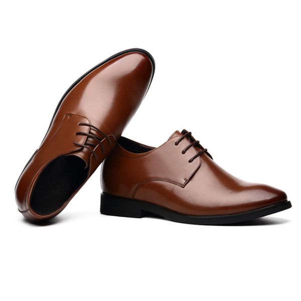 2019 spring summer height increasing 6cm formal mens oxford shoes genuine leather business casual shoes men dress office shoes, Black
2019 spring summer height increasing 6cm formal mens oxford shoes genuine leather business casual shoes men dress office shoes, Black