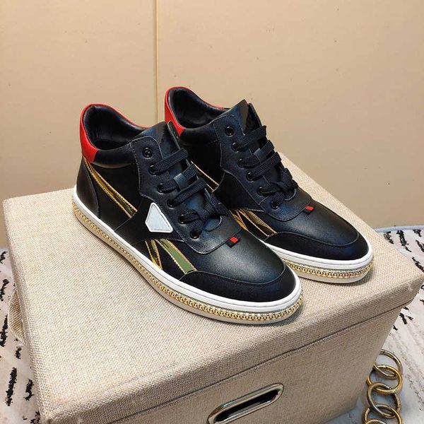 designer sneakers rubber wear-resistant outsole sports spikes flats shoes men suede leather sneakers party designer mani shoes, Black
designer sneakers rubber wear-resistant outsole sports spikes flats shoes men suede leather sneakers party designer mani shoes, Black