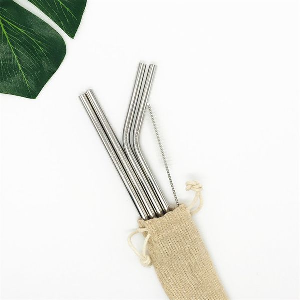 stainless steel drink straw 4+1 set reusable drinking straw set with cleaning brush customized linen bag packing tc190517 100set
stainless steel drink straw 4+1 set reusable drinking straw set with cleaning brush customized linen bag packing tc190517 100set