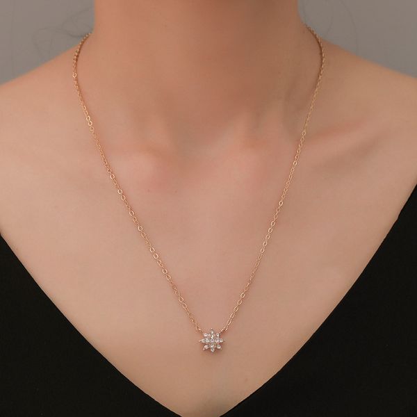 abdoabdo stainless steel star pendant necklace fashion temperament zircon necklace female clavicle chain collar, Silver
abdoabdo stainless steel star pendant necklace fashion temperament zircon necklace female clavicle chain collar, Silver