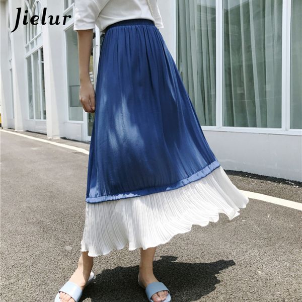 summer skirts womens patchwork chiffon skirt high waist femme a-line slim chic saia elastic waist black new women skirt
summer skirts womens patchwork chiffon skirt high waist femme a-line slim chic saia elastic waist black new women skirt