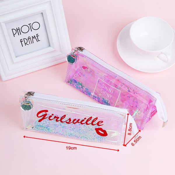 popular lazy makeup bag organizer laser star sequins quicksand women transparent bag lip cosmetic bag gesture glitter cosmetic bags
popular lazy makeup bag organizer laser star sequins quicksand women transparent bag lip cosmetic bag gesture glitter cosmetic bags