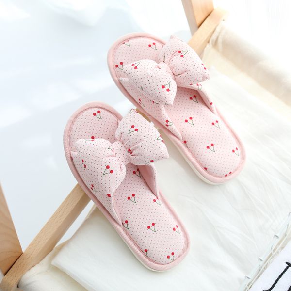 slippers women autumn winter indoor floor shoes casual flats polka dot cherry bow-knot home ladies flip flops, Black
slippers women autumn winter indoor floor shoes casual flats polka dot cherry bow-knot home ladies flip flops, Black